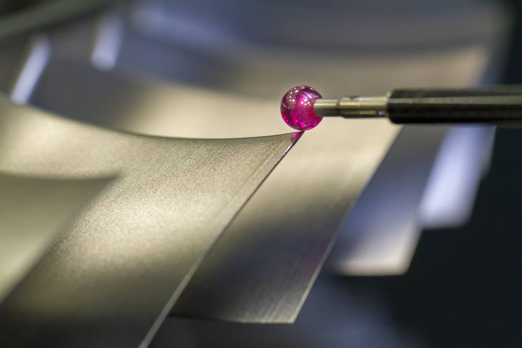 CMM after machining process